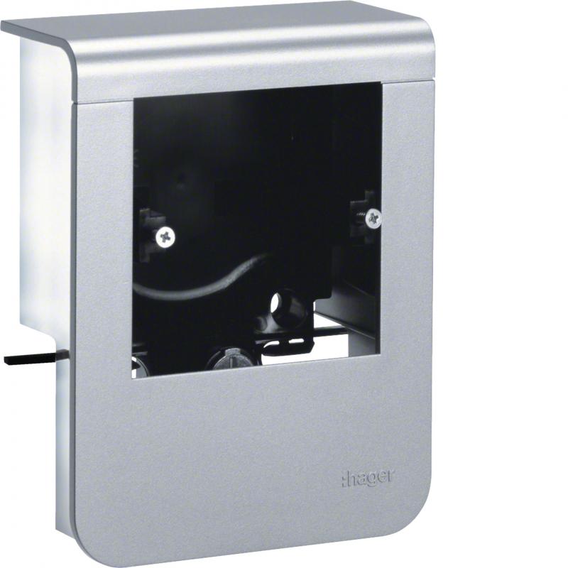 Hager Geräteträger uni design SL 20x80 D Alu