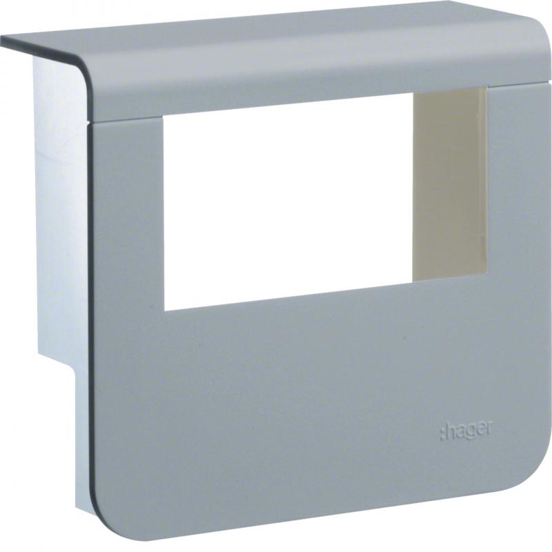 Hager Geräteträger-Oberteil SL 20x55 D Al