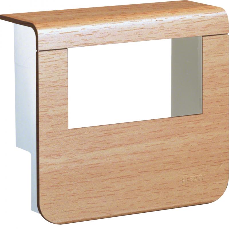 Hager Geräteträger-Oberteil SL 20x55 D Buche