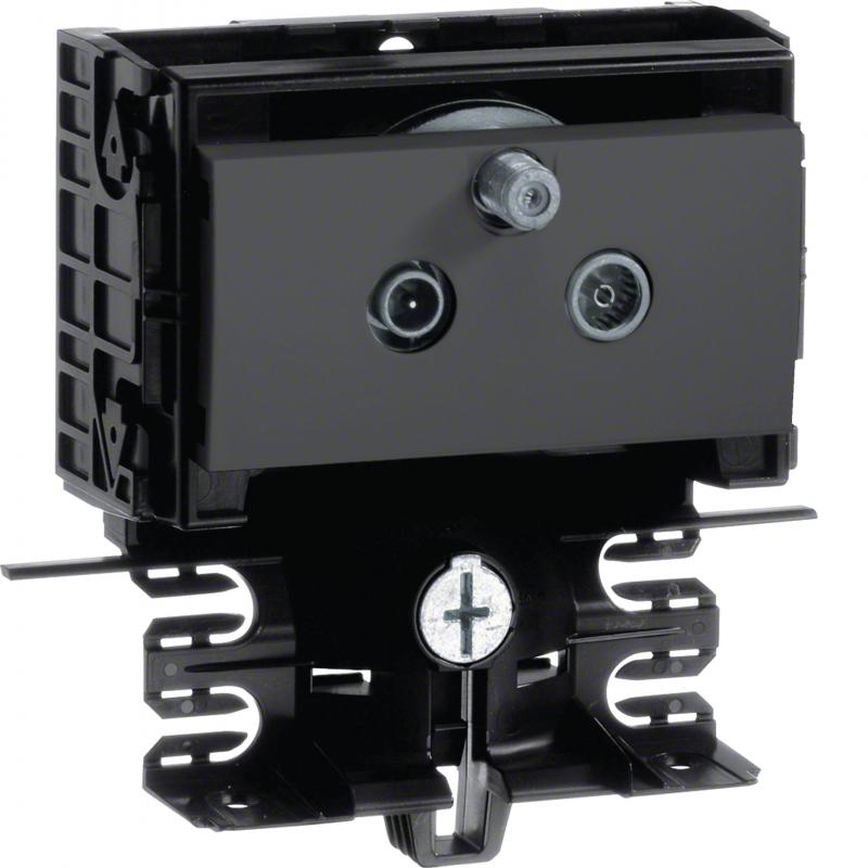 Hager GT-Tech.teil SAT Durchg.dose SL20x55 gs