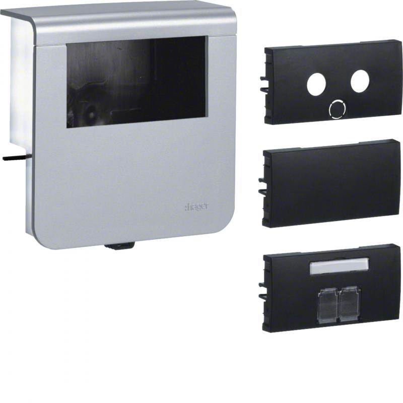 Hager Geräteträger leer/Tragsteg SL 20x80 D Al