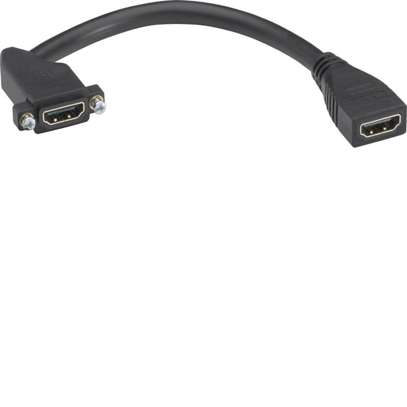 Hager HDMI Kabel Bu-Bu, D-SUB, 0.2m