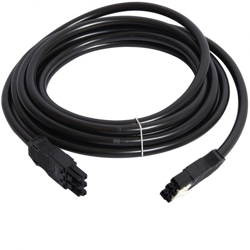 Hager Verbindungsleitung Winsta Code S, 3x2.5mm², Länge 5.0m, PVC, Eca, schwarz