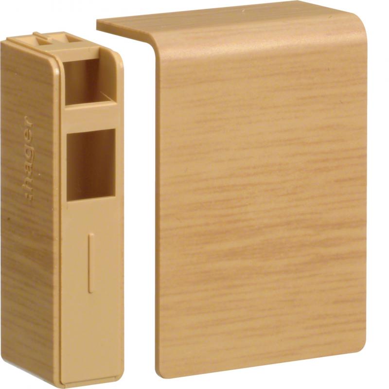 Hager Endstück zu SL 20x55mm Dekor Eiche