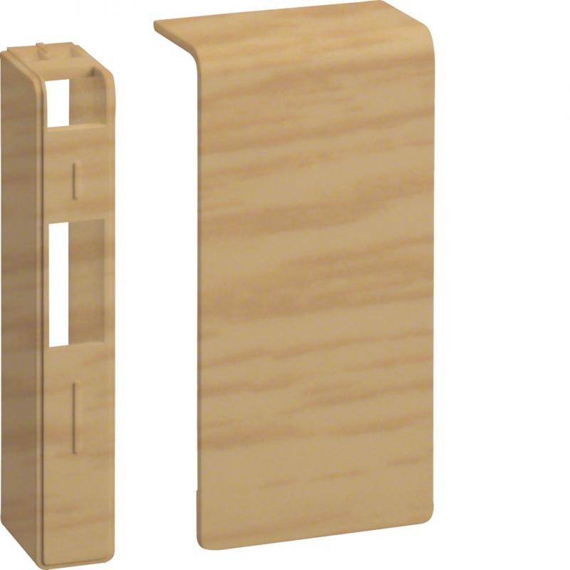 Hager Endstück zu SL 20x80 Dekor Eiche