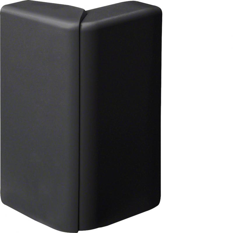 Hager Außeneck einstellbar SL 20x115 gschwarz