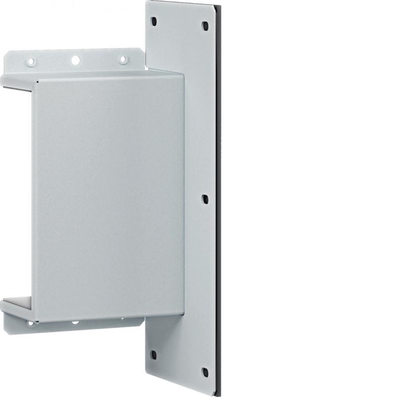Hager Wandanschlußstück 60x150 mm weiß pulverbeschichtet für Brandschutzkanal