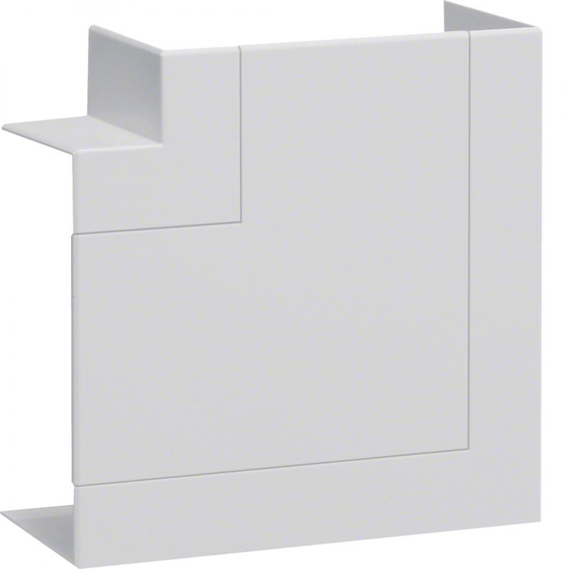 Hager Flachwinkel BR halogenfrei, schnittkaschierend für Oberteil 80mm, Verkehrs