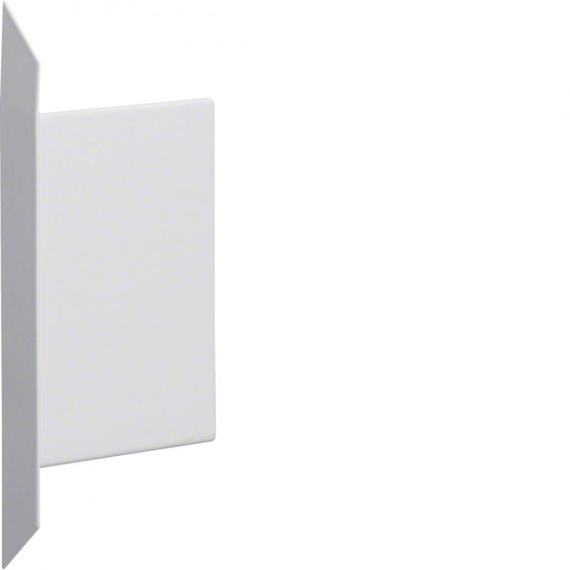 Hager Endstück Stahl BKIS 12,5x130 OT 80 vweiß