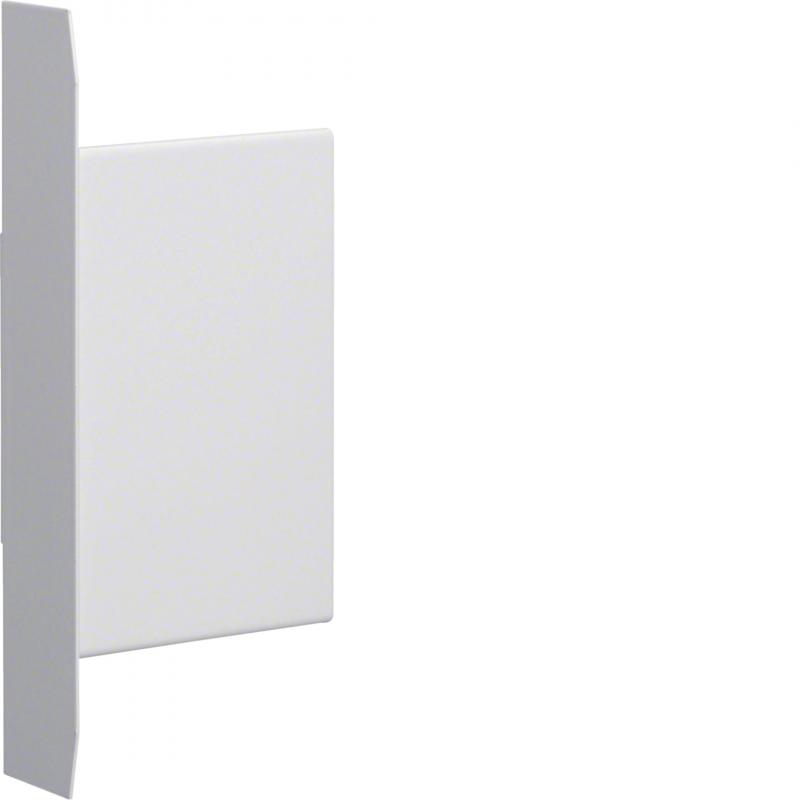 Hager Endstück Stahl BKIS 25x130 OT 80 vweiß