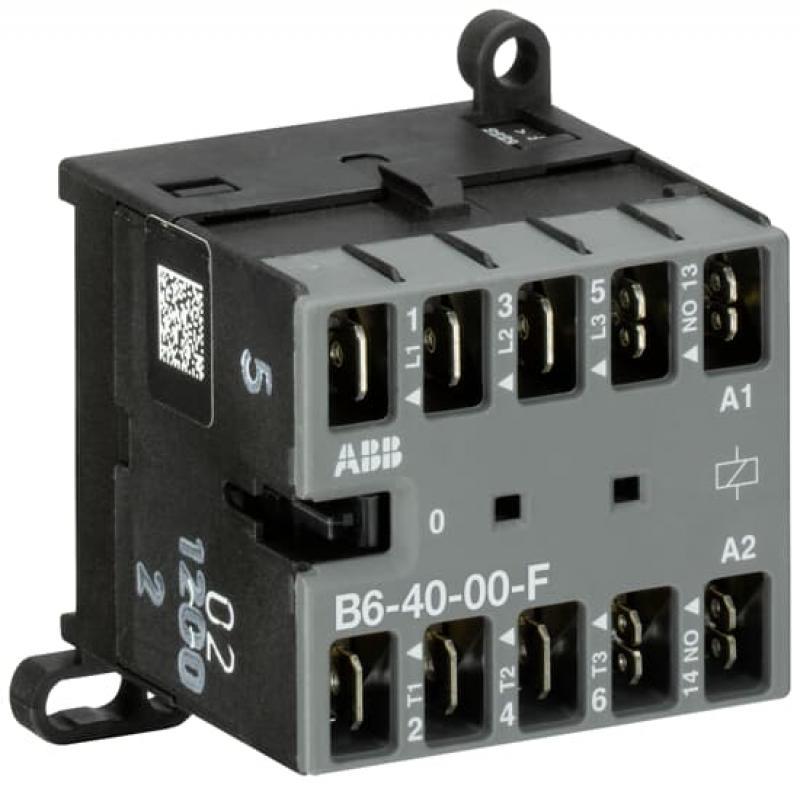 ABB B6-40-00-F-01 Kleinschütz, 4-polig, 24 V 40-450 Hz