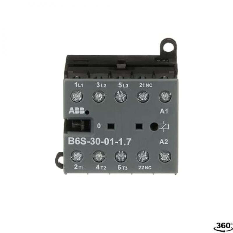 ABB B6S-30-01-1.7-71 Kleinschütz, 4 kW, 24 V DC, 1,7 W