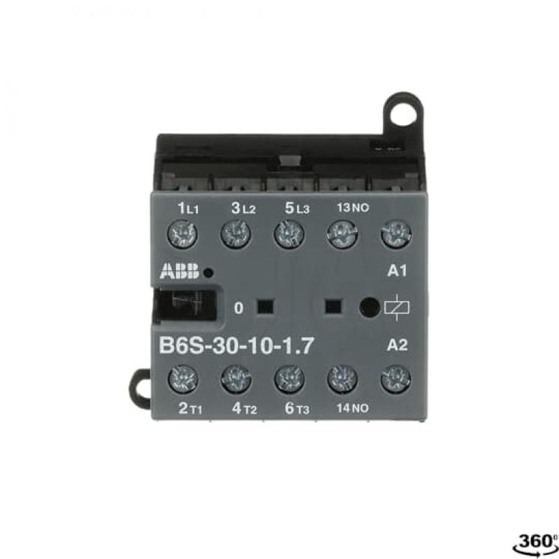 ABB B6S-30-10-1.7-71 Kleinschütz, 4 kW, 24 V DC, 1,7 W