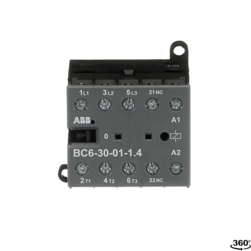 ABB BC6-30-01-1.4-81 Kleinschütz, 4 kW, 24 V DC, 1,4 W