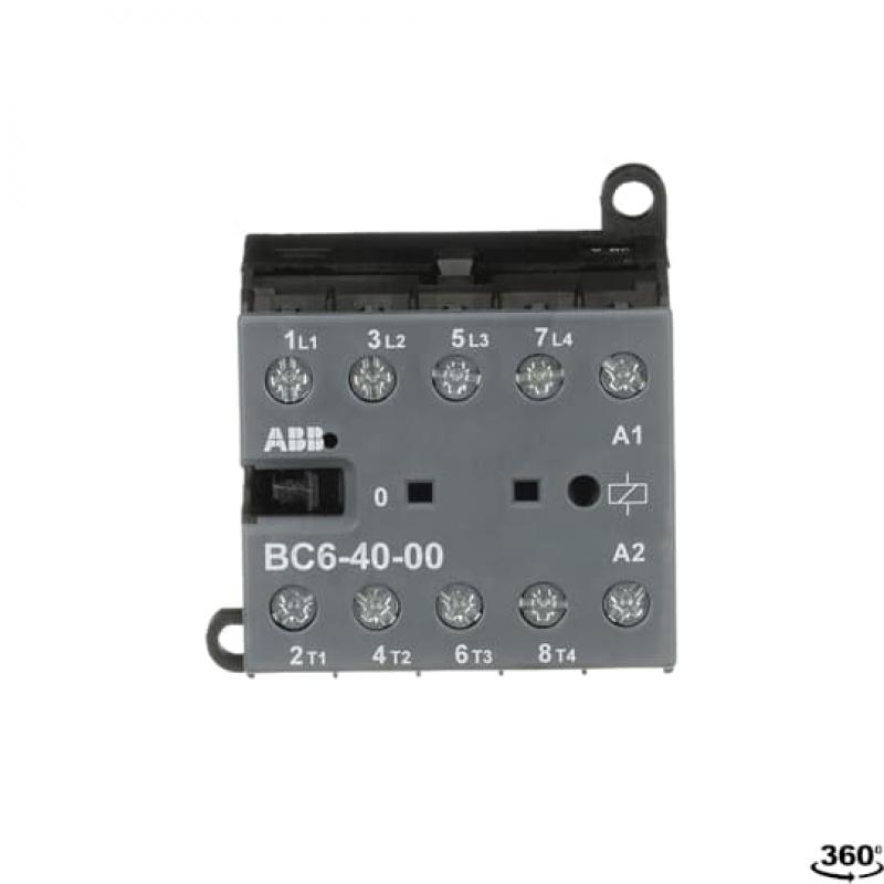 ABB BC6-40-00-01 Kleinschütz, 4-polig, 24 V DC