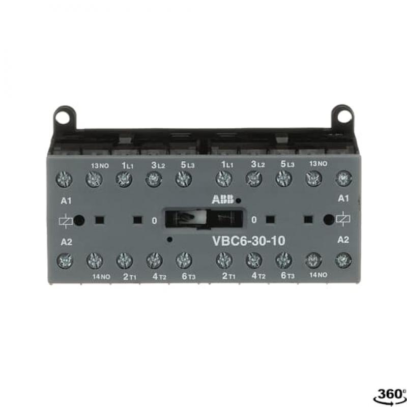 ABB VBC6-30-10-01 Wendeschütz, 24 V DC