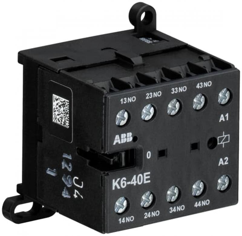 ABB K6-40E-80 Kleinhilfsschütz, 220-240 V 40-450 Hz