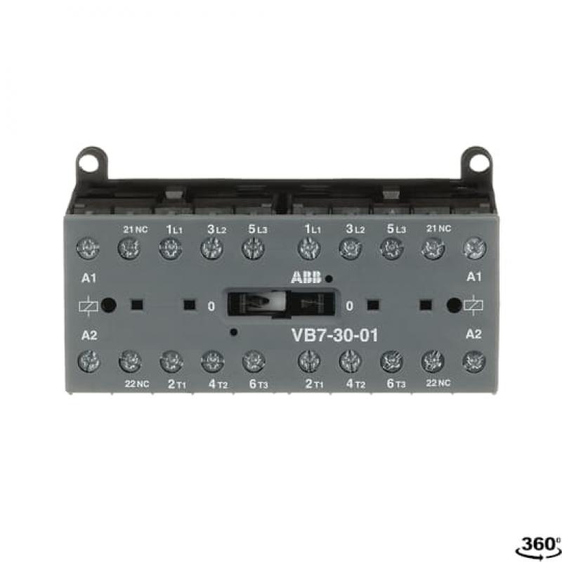 ABB VB7-30-01-80 Wendeschütz, 220-240 V 40-450 Hz