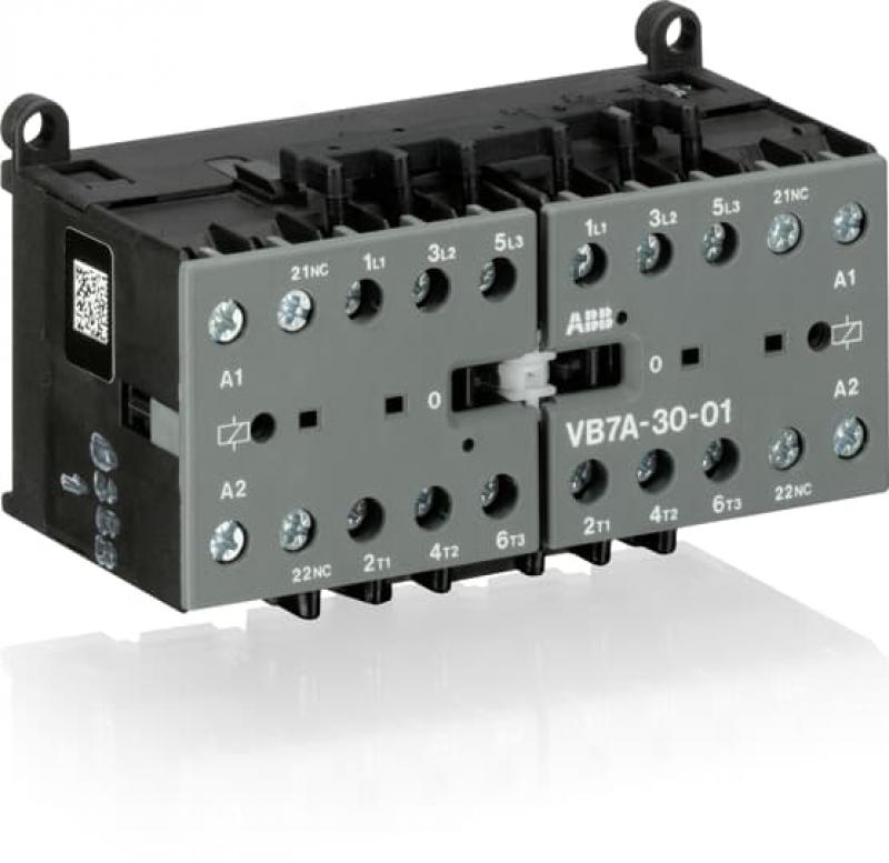 ABB VB7A-30-01-80 Wendeschütz, 220-240 V 40-450 Hz