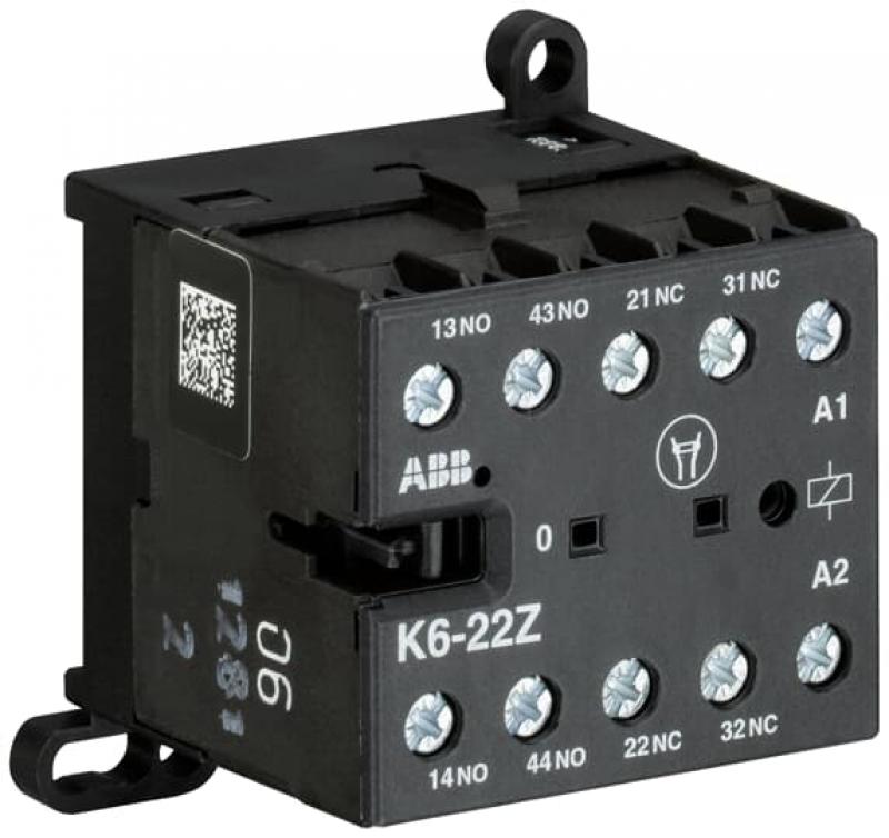 ABB K6-22Z-85 Kleinhilfsschütz, 380-415 V 40-450 Hz