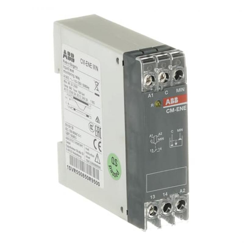 ABB CM-ENE MIN Niveaurelais MIN, 1S, 110-130VAC, Trockenlaufschutz