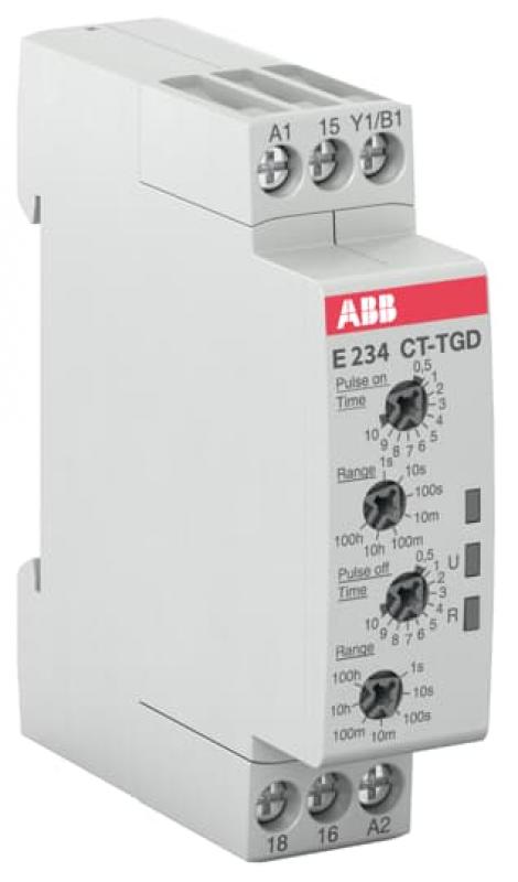 ABB CT-TGD.12 Zeitrelais, taktgebend 1We, 24-240VAC, 24-48VDC