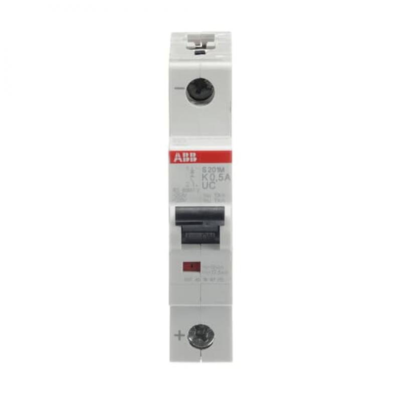 ABB S201M-K0.5UC Sicherungsautomat K-Char., 10 kA, 0.5 A, 1P