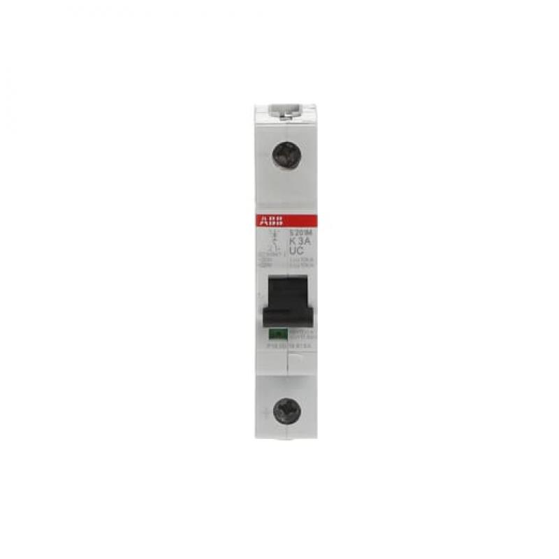 ABB S201M-K3UC Sicherungsautomat K-Char., 10 kA, 3 A, 1P