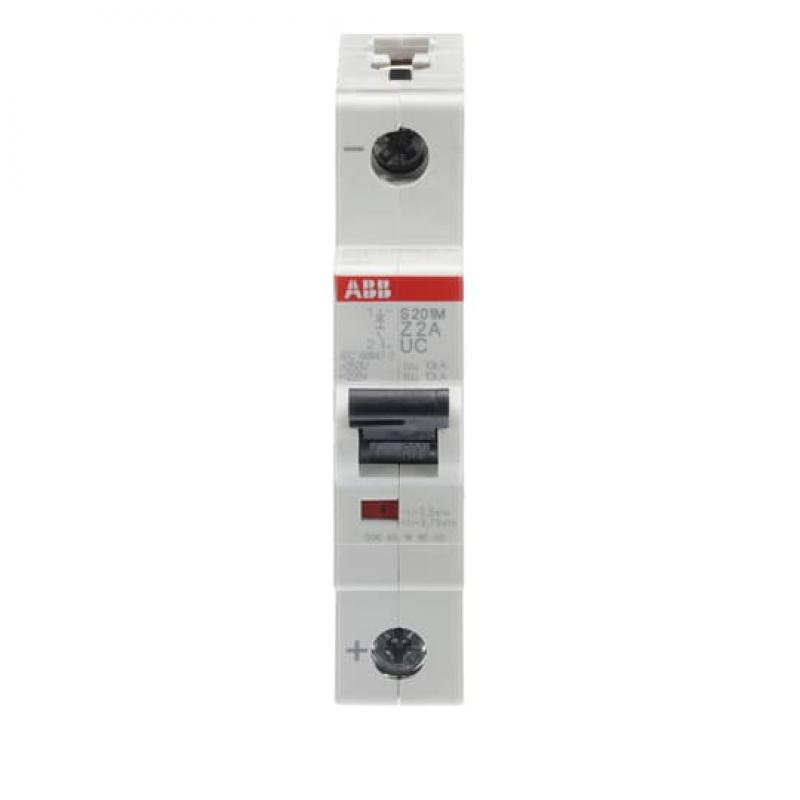 ABB S201M-Z2UC Sicherungsautomat Z-Char., 10 kA, 2 A, 1P