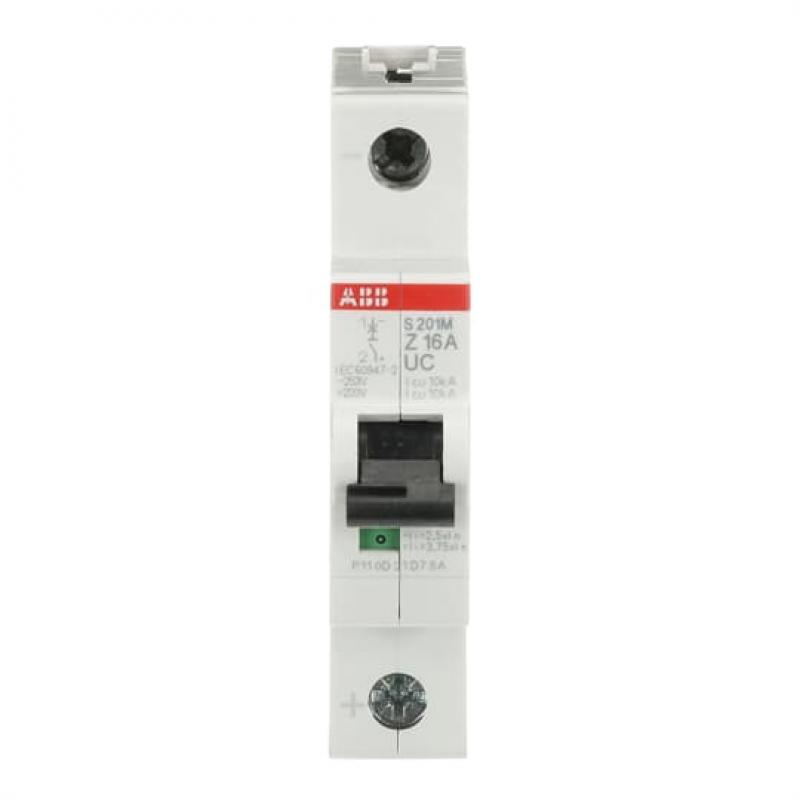 ABB S201M-Z16UC Sicherungsautomat Z-Char., 10 kA, 16 A, 1P