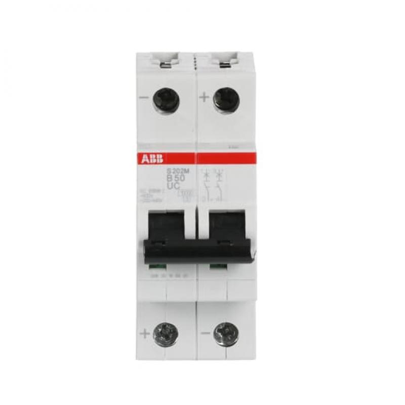 ABB S202M-B50UC Sicherungsautomat B-Char., 10 kA, 50 A, 2P
