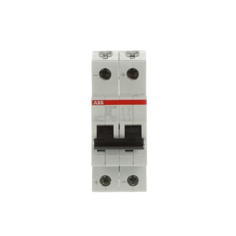 ABB S202M-C4UC Sicherungsautomat C-Char., 10 kA, 4 A, 2P