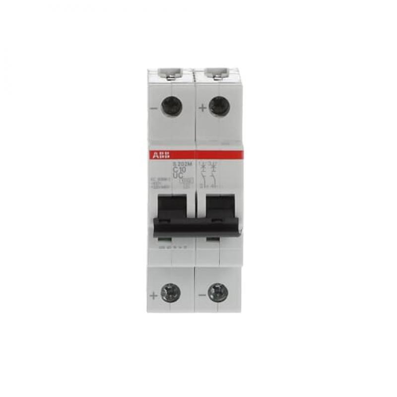 ABB S202M-C10UC Sicherungsautomat C-Char., 10 kA, 10 A, 2P