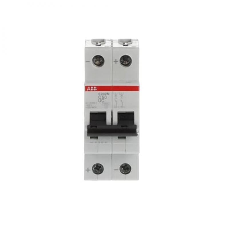 ABB S202M-C50UC Sicherungsautomat C-Char., 10 kA, 50 A, 2P