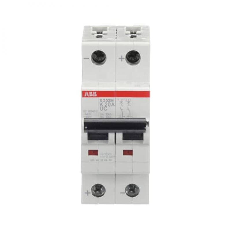 ABB S202M-K20UC Sicherungsautomat K-Char., 10 kA, 20 A, 2P