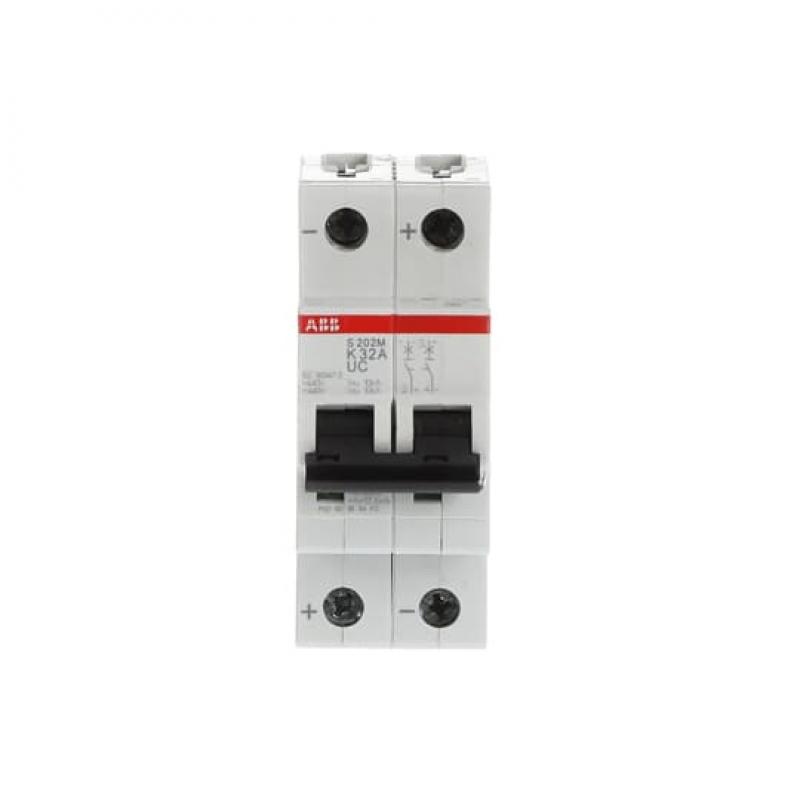 ABB S202M-K32UC Sicherungsautomat K-Char., 10 kA, 32 A, 2P