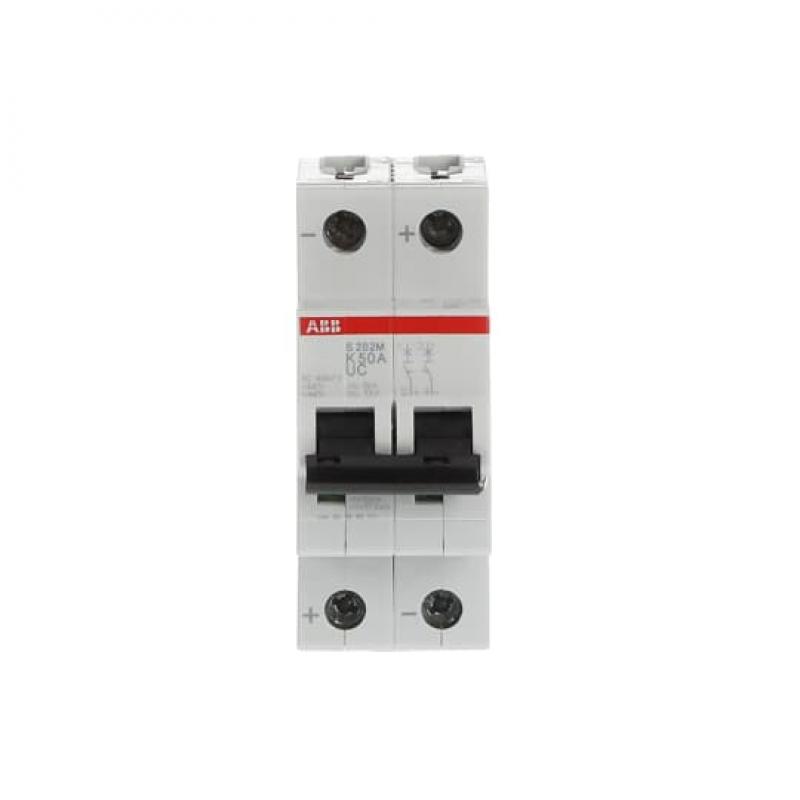 ABB S202M-K50UC Sicherungsautomat K-Char., 10 kA, 50 A, 2P