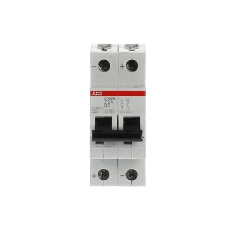 ABB S202M-Z2UC Sicherungsautomat Z-Char., 10 kA, 2 A, 2P