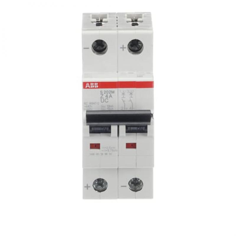 ABB S202M-Z4UC Sicherungsautomat Z-Char., 10 kA, 4 A, 2P