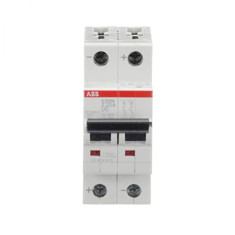 ABB S202M-Z20UC Sicherungsautomat Z-Char., 10 kA, 20 A, 2P