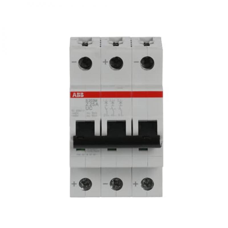 ABB S203M-Z25UC Sicherungsautomat Z-Char., 10 kA, 25 A, 3P