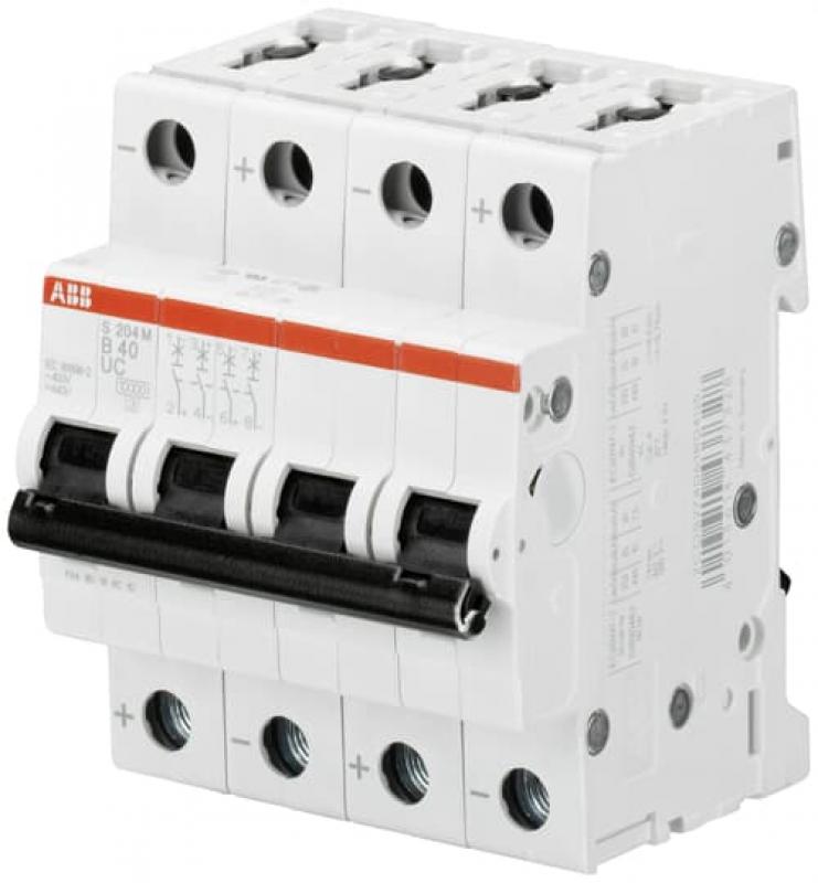 ABB S204M-C6UC Sicherungsautomat C-Char., 10 kA, 6 A, 4P