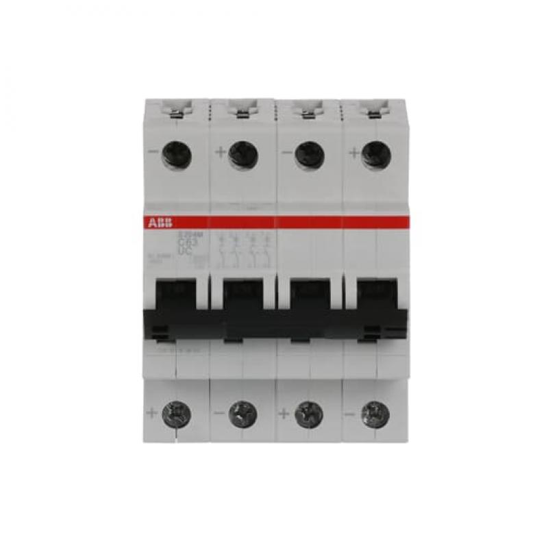 ABB S204M-C63UC Sicherungsautomat C-Char., 10 kA, 63 A, 4P