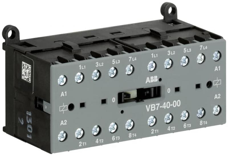 ABB VB7-40-00-80 Wendeschütz, 220-240 V 40-450 Hz
