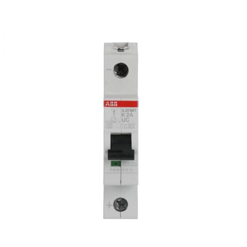ABB S201MT-K2UC Sicherungsautomat K-Char., 10kA, 2A, 1P
