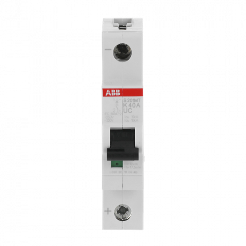 ABB S201MT-K40UC Sicherungsautomat K-Char., 10kA, 40A, 1P