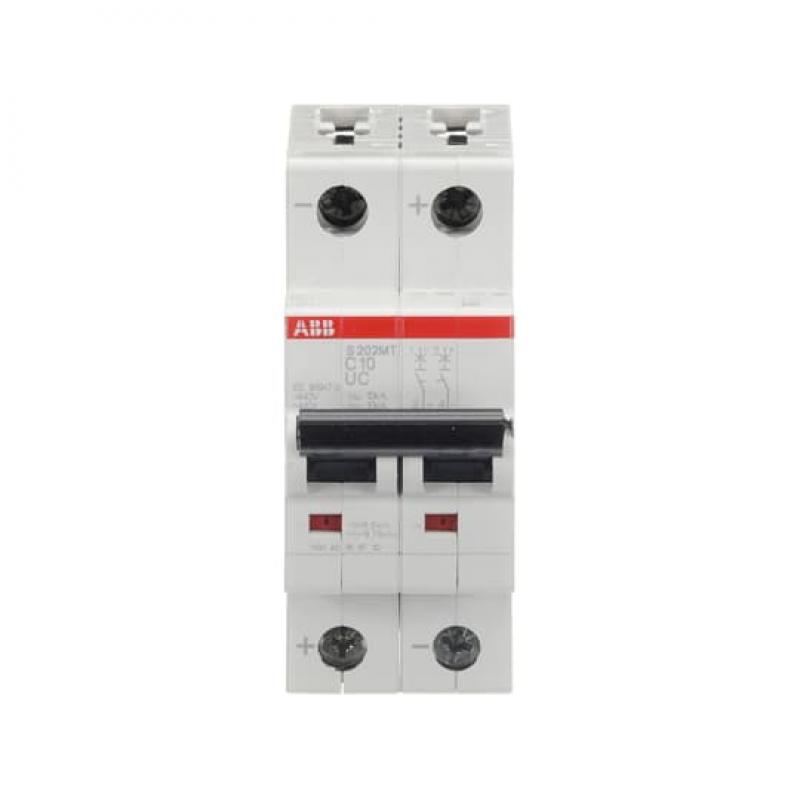 ABB S202MT-C10UC Sicherungsautomat C-Char., 10kA, 10A, 2P