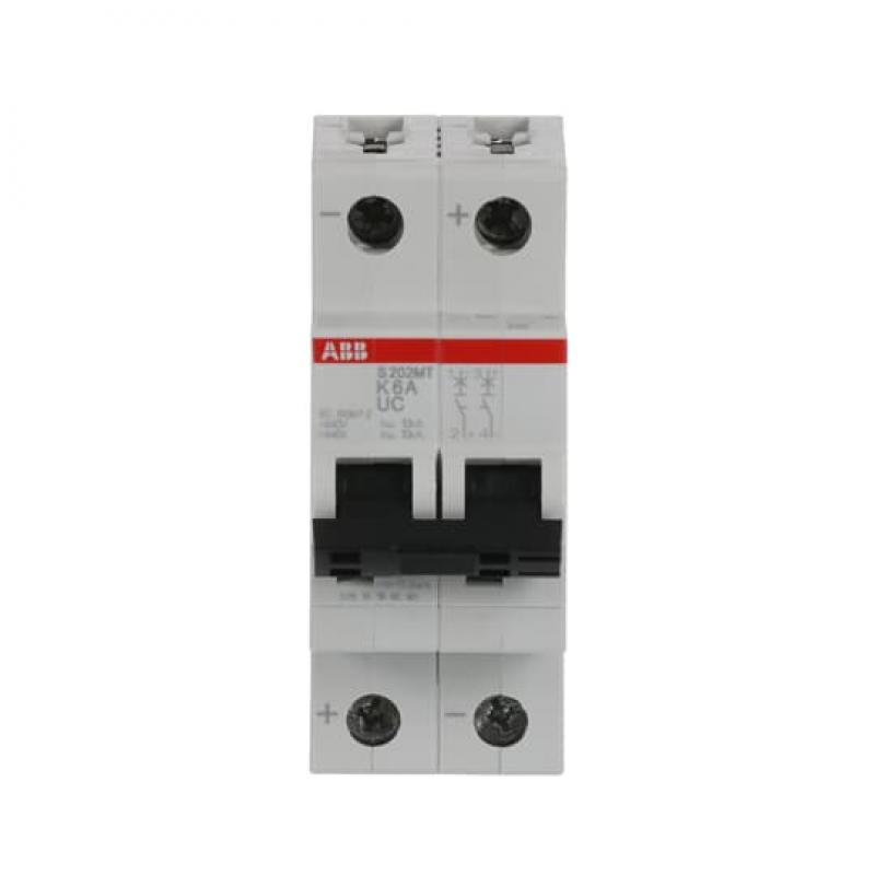 ABB S202MT-K6UC Sicherungsautomat K-Char., 10kA, 6A, 2P