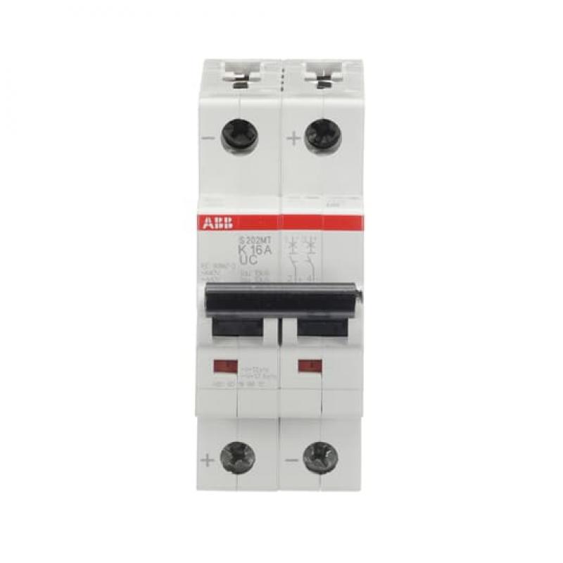 ABB S202MT-K16UC Sicherungsautomat K-Char., 10kA, 16A, 2P