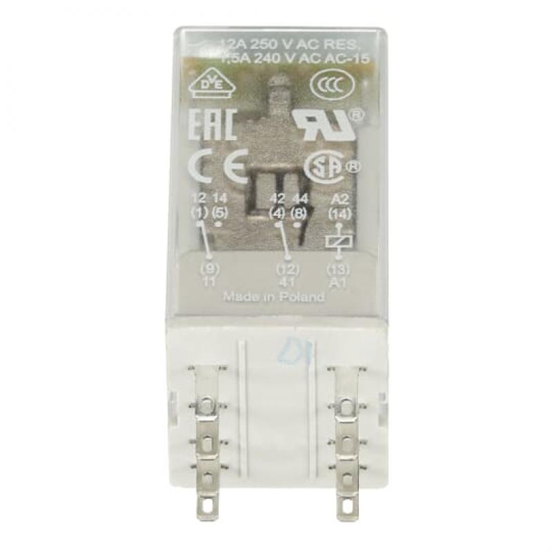 ABB CR-M024DC2L Steckbares Interface-Relais 2We, A1-A2=24VDC, 250V/12A, LED